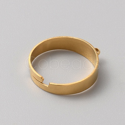 304 Stainless Steel Loop Ring Base FIND-WH0161-31B-G-1