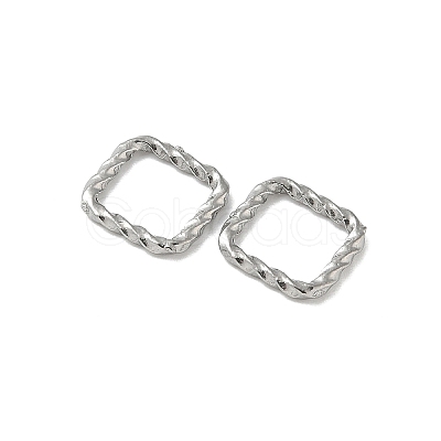 304 Stainless Steel Twisted Linking Rings STAS-L300-006D-P-1