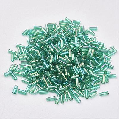 Glass Bugle Beads SEED-E001-12mm-178-1
