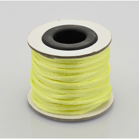 Nylon Satin Rattail Cords NWIR-O001-A-17-1