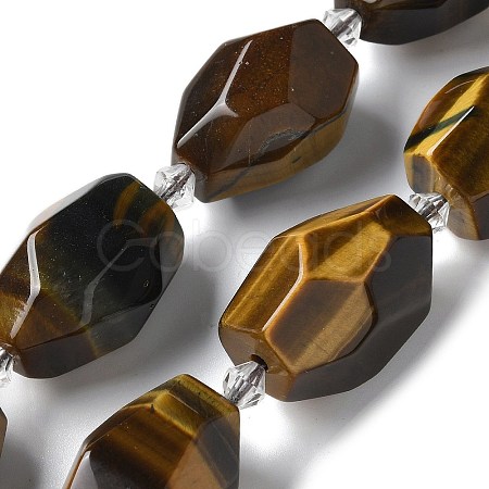 Natural Tiger Eye Beads Strands G-H095-A03-01-1