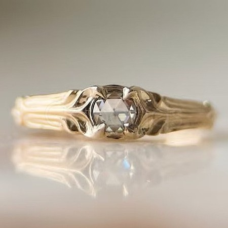 Alloy with Crystal Rhinestone Finger Rings for Women FS-WGE5B8F-03-1