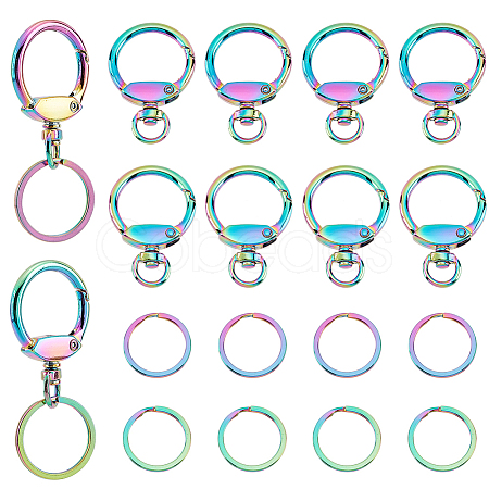10Pcs Zinc Alloy Swivel Clasps FIND-PH0009-03-1