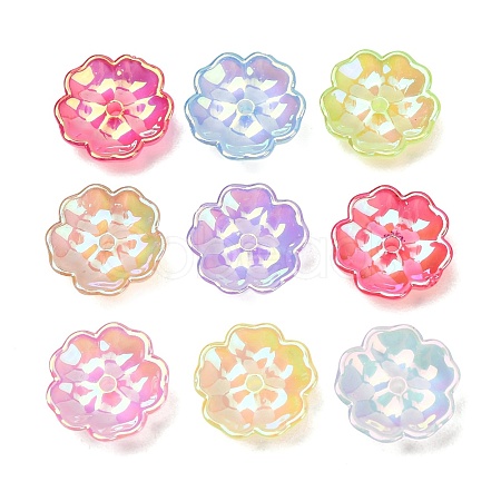 Plating Opaque Acrylic Beads AC-CBA99FE-03-1