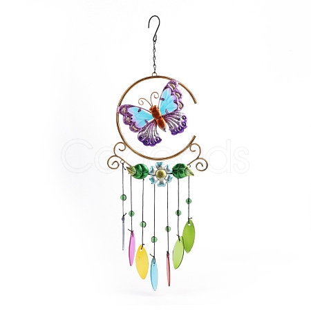 Glass Wind Chime WICH-PW0001-54B-02-1