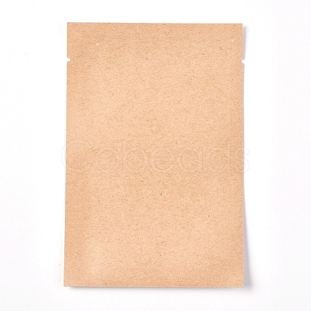 Kraft Paper Open Top Sealable Bags AJEW-WH0105-18C-1