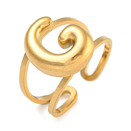 304 Stainless Steel Finger Ring RJEW-L125-02G-07-1