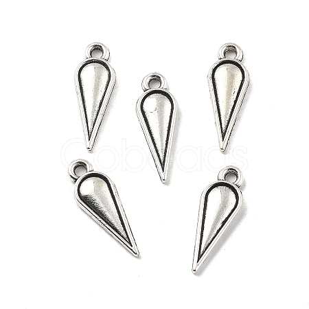 Tibetan Style Alloy Pendants PALLOY-V007-02AS-1