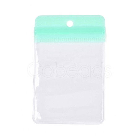 Rectangle Transparence EVA Zip Top Gift Bags OPP-T003-02B-02-1