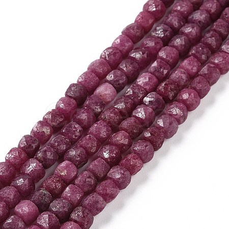 Natural Ruby Beads Strands G-P488-05-1