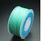 Round Nylon Cords, Milan Cords/Twisted Cords, Aquamarine, 1.5mm, about 25.15 yards(23m)/roll