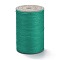 Round Waxed Polyester Thread String, Micro Macrame Cord, Twisted Cord, for Leather Sewing Stitching, Turquoise, 0.3~0.4mm, about 174.98 Yards(160m)/Roll