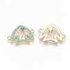 Alloy Enamel Links connectors X-PALLOY-Q361-003G-2