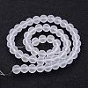 Frosted Glass Bead Strands GLAA-G016-10mm-01-2