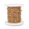 Ion Plating(IP) 304 Stainless Steel Cable Chains CHS-H022-01G-20M-2