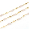 Handmade Natural Rose Quartz Beaded Chains CHC-E021-01D-4