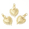 Eco-Friendly Rack Plating Brass Pendants KK-R143-17G-1