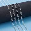 Brass Twisted Chains CHC-Q001-5x4mm-S-6