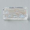 Embossed Glass Rhinestone Pendants GLAA-J101-07A-001MO-4