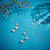 30Pcs 6 Styles 925 Sterling Silver Pins Sets STER-PH0003-58-4