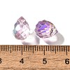 Transparent Glass Pendants GLAA-P070-A01-4