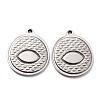 304 Stainless Steel Pendants Cabochons for Enamel STAS-B024-91P-2