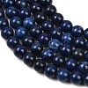 Dyed Grade A Natural Lapis Lazuli Beads Strands GSR8mmC123-7