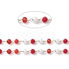Handmade Glass Beaded Chains CHS-P016-46G-08-2