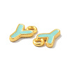 Alloy Enamel Pendants ENAM-P247-01MG-Y-2