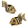 Brass European Beads KK-WH0079-195-1
