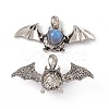 Natural Labradorite Pendants KK-A173-10AS-2