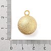 Brass Bell Pendants KK-NH0001-01G-3