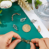 24Pcs 3 Styles Hollow Out Brass Alloy Bead Cage Pendants KK-HS0015-93-3