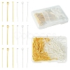 240Pcs 6 Styles Brass Ball Head Pins FIND-YW0005-16-1