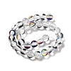 Synthetic Moonstone Beads Strands G-P528-J01-08-2
