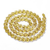 Transparent Glass Beads GLAA-Q066-10mm-C11-2