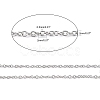 Tarnish Resistant 304 Stainless Steel Cable Chains CHS-R003-0.5mm-6
