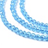 Glass Beads Strands G-K185-16F-3