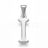 Non-Tarnish 304 Stainless Steel Pendants X-STAS-F106-95P-I-01-1