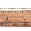 3.28 Feet Ion Plating(IP) 304 Stainless Steel Cable Chains X-CHS-H007-55G-3