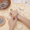 DIY Adjustable Iron Expandable Bangle Making Kits DIY-BM0001-14P-3