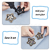 6Pcs 6 Colors Computerized Embroidery Cloth Sew on Patches DIY-FG0002-37-5