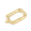 Rack Plating Brass Pendants KK-A224-23B-G-2