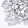 Electroplate Opaque Glass Seed Beads SEED-S023-20C-03-1