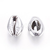 Electroplate Cowrie Shell Beads BSHE-X0006-02-4