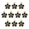 10Pcs Alloy Enamel Pendants FIND-FS0005-32A-1
