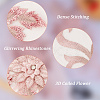 Flower Blossom Sequin Appliques DIY-WH0407-01-5