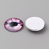 Glass Cabochons LS-GLAA-WH0033-75H-09-2