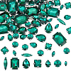 140Pcs 7 Styles Sew on Glass Rhinestone RGLA-ME0001-02-1