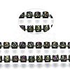 Electrophoresis Iron Rhinestone Strass Chains CHC-Q009-SS12-B10-2